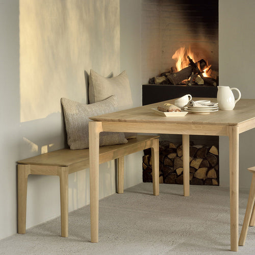 Banc Bok Chêne 166 x 35 x h 46 cm